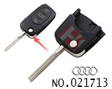아우디 리모컨 폴딩키 헤드 HU66