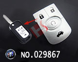 뷰익 엑셀 고무 버튼(4버튼)