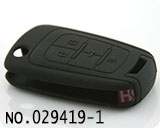 뷰익 뉴리갈 리모컨키 실리콘 케이스(검은색,4버튼)