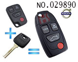 볼보 폴딩키 케이스(버튼:4개)