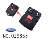 포드 리모컨키 고무 버튼(4버튼)