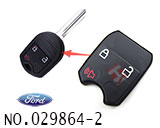 포드 Raptor 고무 버튼(3버튼)