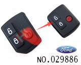 포드 리모컨키 고무 버튼(3버튼)