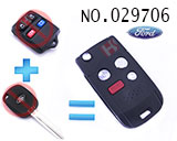 포드 머큐리 폴딩키 케이스(4버튼)