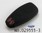 포드,몬데오 리모컨키 실리콘 케이스(검은색,3버튼)
