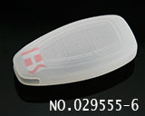 포드,몬데오 리모컨키 실리콘 케이스(투명,3버튼)