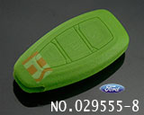 포드,몬데오 리모컨키 실리콘 케이스(녹색,3버튼)