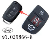 현대I40 고무 버튼(3개 버튼)