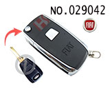 피아트 폴딩키 케이스(버튼:1개)수평 밀링