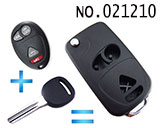 뷰익 리갈 폴딩키 케이스(4버튼)