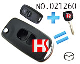 마즈다 폴딩키 케이스(2버튼)