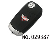 피아트 폴딩키 케이스(1버튼,검은색)