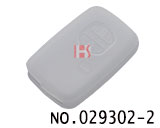 토요타 스마트 리모컨키 실리콘 케이스(버튼:3개)투명색