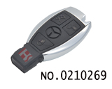 벤츠 3버튼 스마트 리모컨 키 케이스(BGA)전용