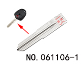 미치비시용 키 블레이드 (왼쪽 홈)