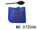 파란색 에어 웨지 에어백 (W150mm × H150mm × D2mm)