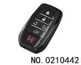 토요타 지능 리모컨 케이스 (5 버튼,양쪽+뒷차문)