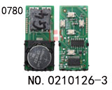 Toyota 2/3/4/5 버튼수 스마트 키 (0780 / 433MHZ)