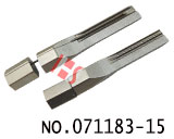 AB 한 줄 백 슬롯 자물쇠 빨리 열기 합금 공구 헤드