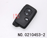 Toyota 자동차 3 버튼 스마트 리모컨 키 케이스