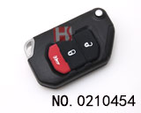 19 년식 지프 3 버튼 폴딩 리모트 키 쉘