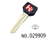 토요타 다이하츠 칩 장착 가능 키(로고 있음)