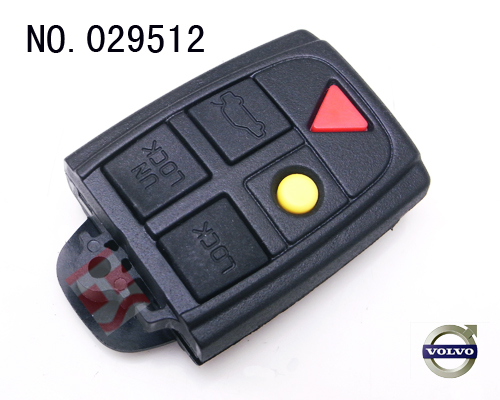 Volvo 자동차 5 버튼 리모컨 케이스