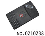 마즈다 자동차 2 버튼 스마트 리모컨 키 케이스
