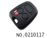 SAIPA자동차 3 버튼 원격 키 셸