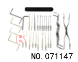 LED 더블 램프 후크 20개  【자동차/주택용 잠금 열기 도구】