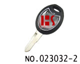 북유럽Valkyrie한정판 바이크 키（검은색,왼쪽 홈）