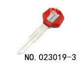 스즈키 오토바이 칩 키 케이스 (빨간색 왼쪽 슬롯)