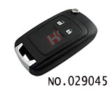 쉐보레 폴딩키 케이스(버튼2개) HU100