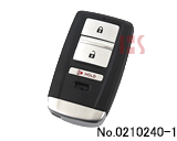 Acura 자동차 2 + 1 버튼 스마트키 셸