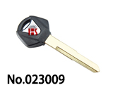 야마하 오토바이용 이모빌라이저 키 (검은색 왼쪽홈,긴 키날)
