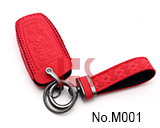 BMW F 시리즈 스마트키용 극세사 단색 키 케이스 (빨간색)