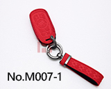 뷰익 버튼 5개 스마트키용 키 케이스 극세사재료(새빨간)