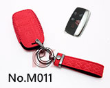 랜드 로버 버튼 5 개 스마트키용 보호 케이스 (빨간)