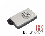 Toyota 용 3 버튼 스마트 원격 키 셸