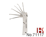 휴대하기 편한 접이식 픽(6개 한 세트)