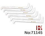 더블 헤드 텐션 렌치 6개 한 세트 (주택용)