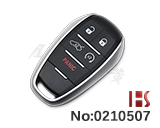 신형 알파 로메오용 5 버튼 스마트 키 쉘(로고 없음)