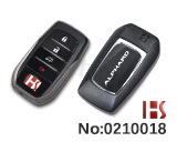 2008-2021년 Toyota Alphad 스마트 키쉘(4버튼 로고 포함)