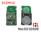 도요타 자동차용 스마트 키(기반 0120, 312/314Mhz, Lonsdor제작)