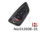 Xhorse 나이프형 4 버튼 스마트 키(XSKF21EN)