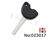 피아지오 PIAGGIO용 키케이스(칩 없음, 로고 없음, 블랙)