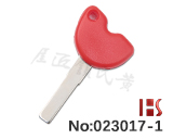 피아지오 PIAGGIO용 키케이스(칩 없음, 로고 없음, 빨깐색)