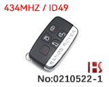 레인지로버 이보크 5 버튼 스마트 키(434Mhz, ID49)