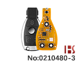 VVDI 벤츠 BGA 세미 지능형 키(주파수 전환 가능, 3 버튼)